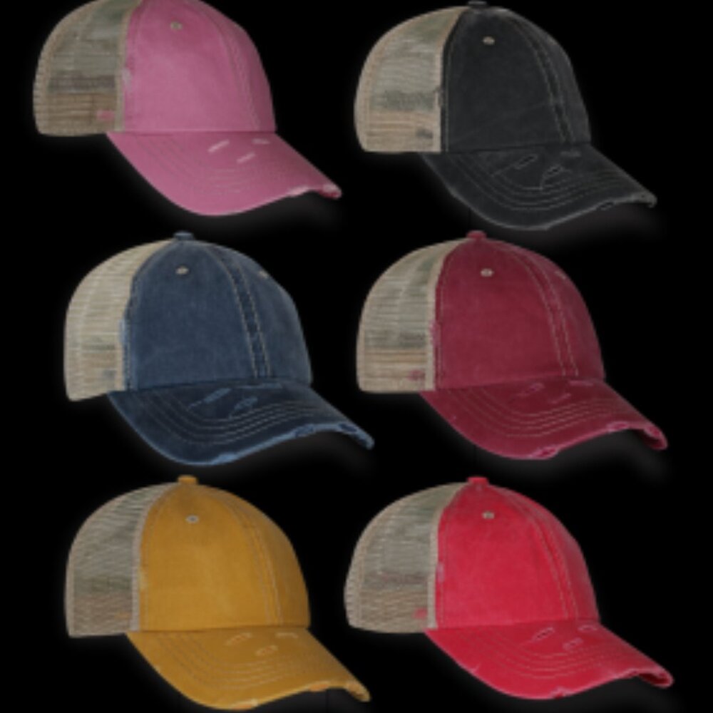CHOSEN Cap with Rhinestone Design Trucker Hat - Picture 3 of 5